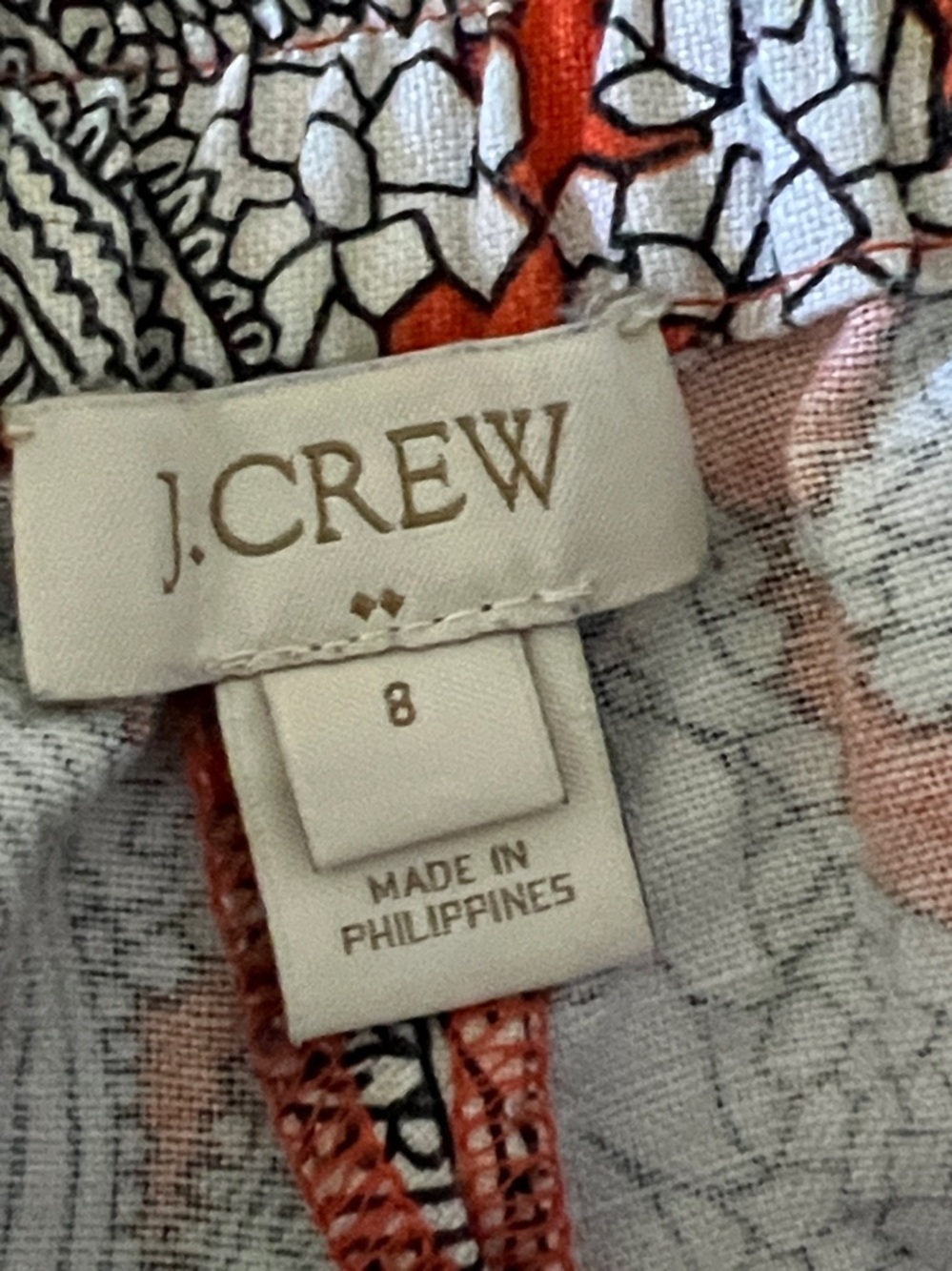 J Crew linen blend pull on shorts size 8 - Picture 4 of 5